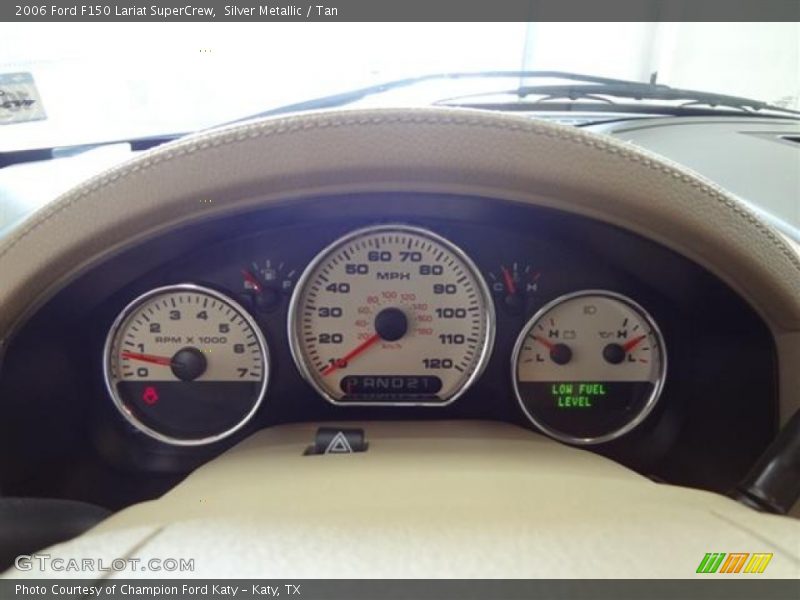 Silver Metallic / Tan 2006 Ford F150 Lariat SuperCrew