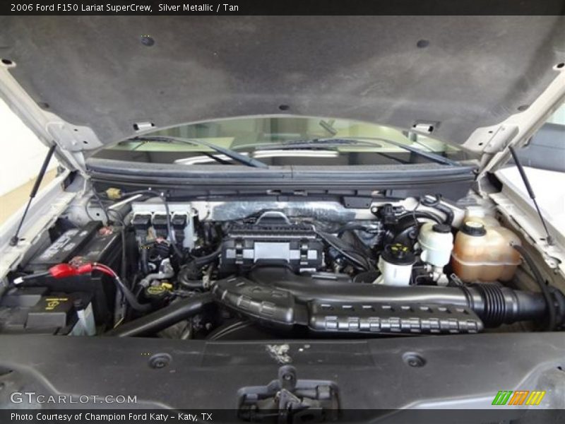 Silver Metallic / Tan 2006 Ford F150 Lariat SuperCrew