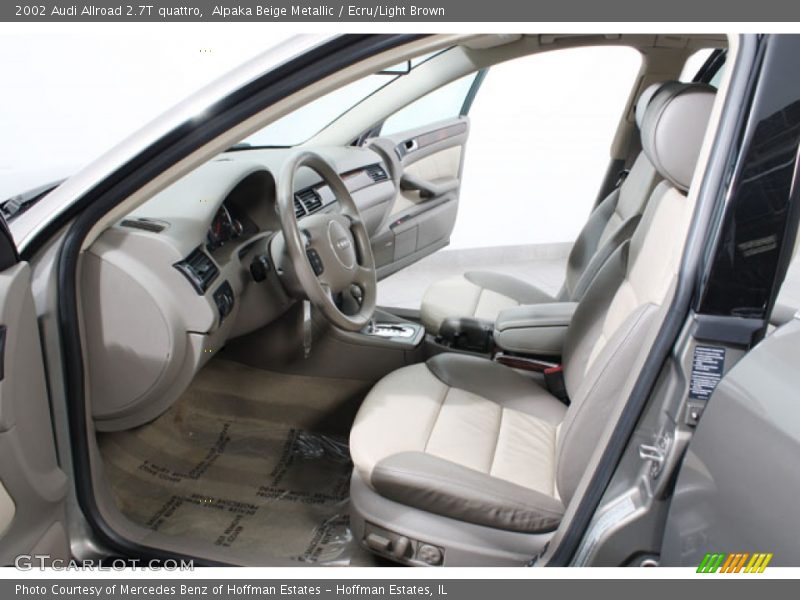  2002 Allroad 2.7T quattro Ecru/Light Brown Interior