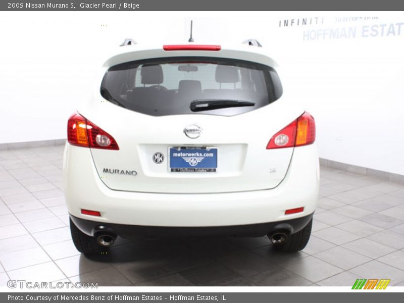 Glacier Pearl / Beige 2009 Nissan Murano S