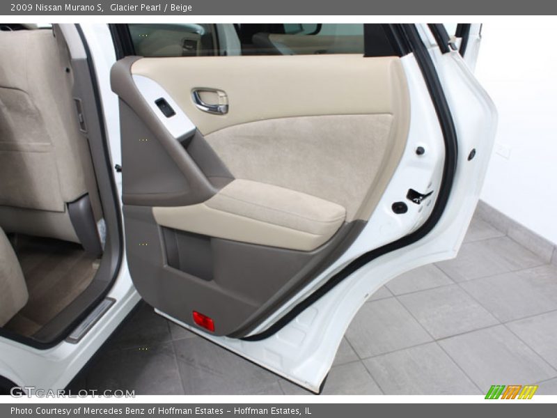 Glacier Pearl / Beige 2009 Nissan Murano S