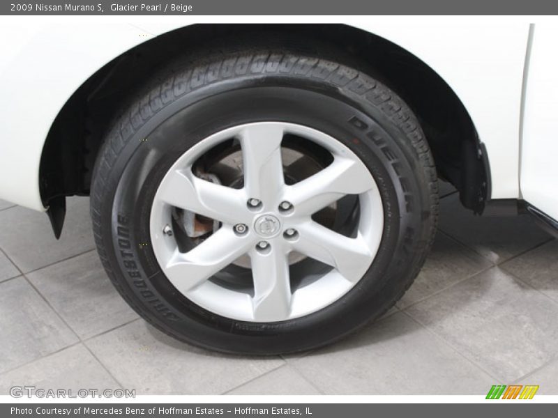 Glacier Pearl / Beige 2009 Nissan Murano S