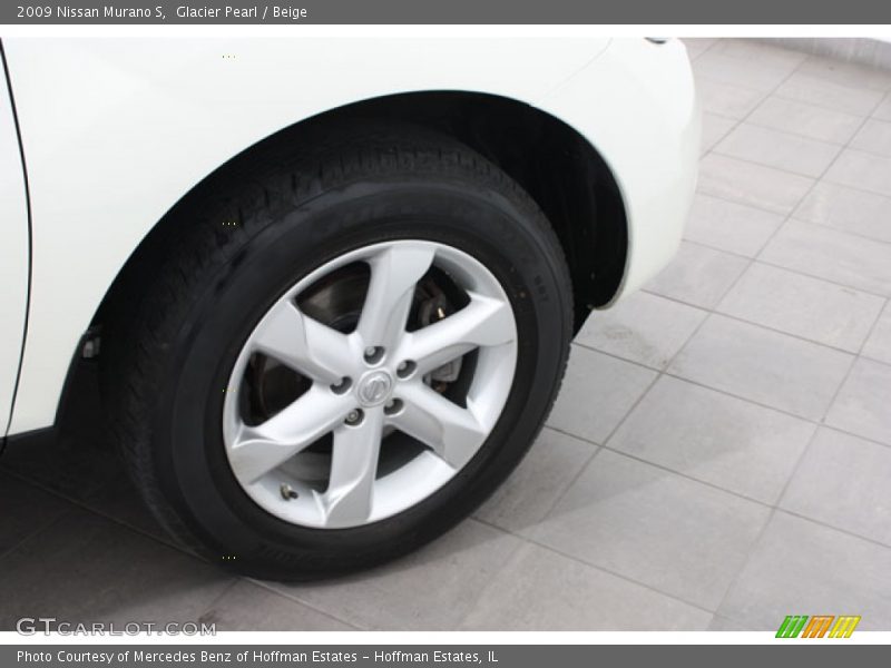 Glacier Pearl / Beige 2009 Nissan Murano S
