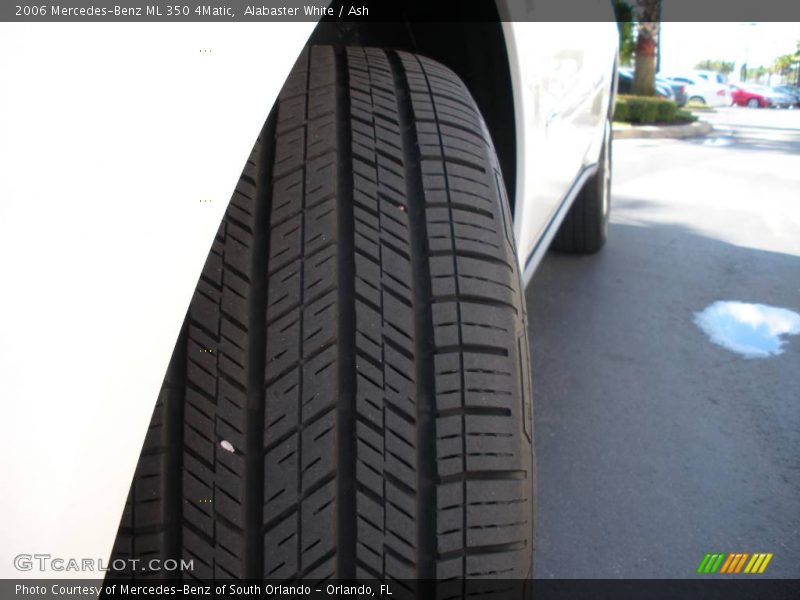 Alabaster White / Ash 2006 Mercedes-Benz ML 350 4Matic