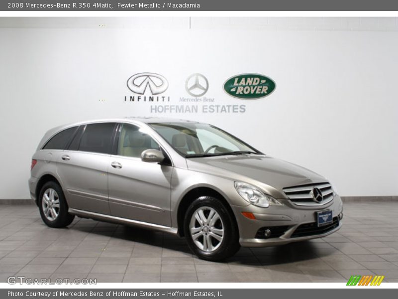 Pewter Metallic / Macadamia 2008 Mercedes-Benz R 350 4Matic