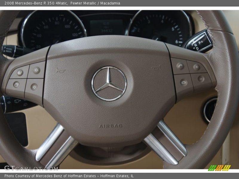 Pewter Metallic / Macadamia 2008 Mercedes-Benz R 350 4Matic