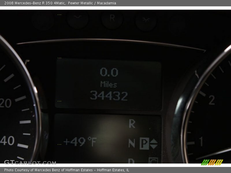Pewter Metallic / Macadamia 2008 Mercedes-Benz R 350 4Matic
