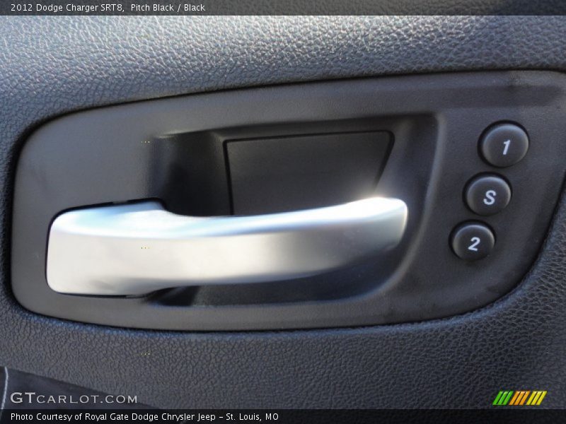 Pitch Black / Black 2012 Dodge Charger SRT8