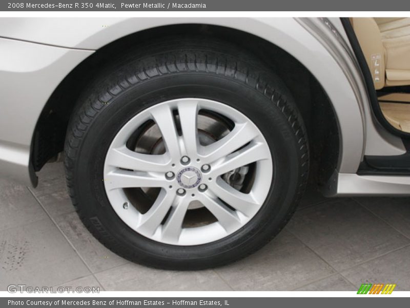 Pewter Metallic / Macadamia 2008 Mercedes-Benz R 350 4Matic