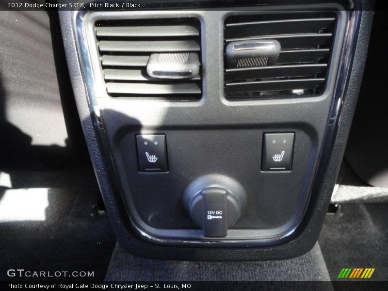 Pitch Black / Black 2012 Dodge Charger SRT8