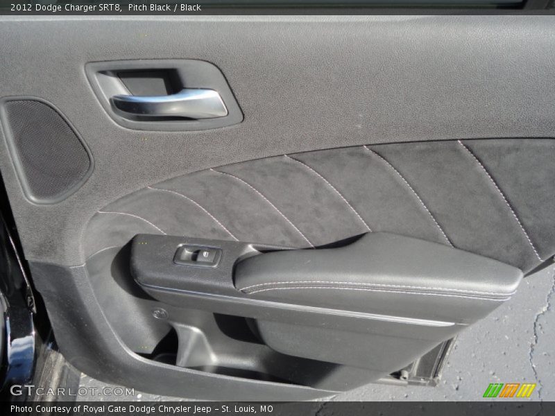 Pitch Black / Black 2012 Dodge Charger SRT8