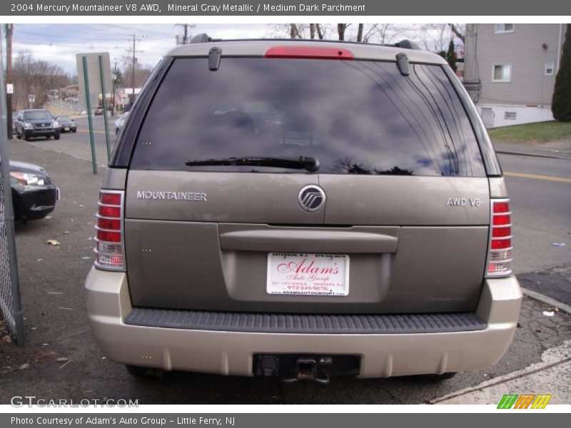 Mineral Gray Metallic / Medium Dark Parchment 2004 Mercury Mountaineer V8 AWD