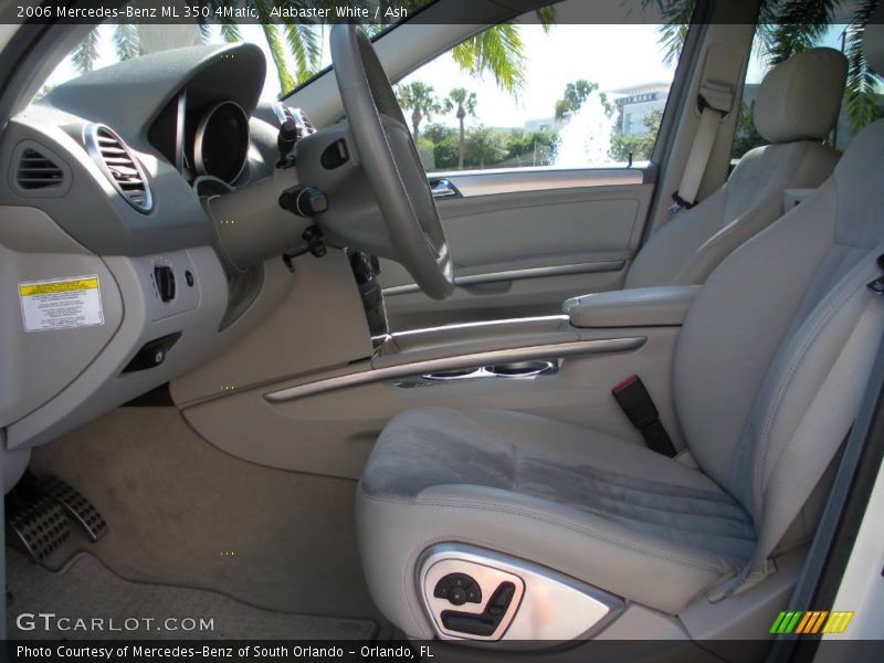 Alabaster White / Ash 2006 Mercedes-Benz ML 350 4Matic