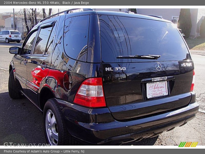Black / Java Beige 2004 Mercedes-Benz ML 350 4Matic