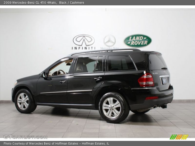 Black / Cashmere 2009 Mercedes-Benz GL 450 4Matic