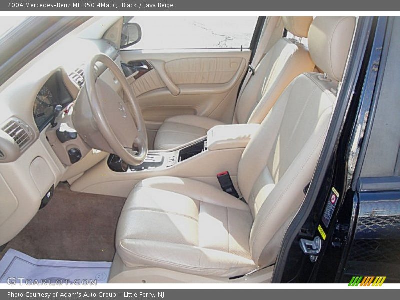 Black / Java Beige 2004 Mercedes-Benz ML 350 4Matic