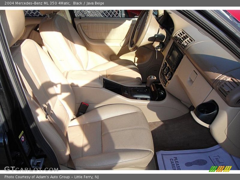 Black / Java Beige 2004 Mercedes-Benz ML 350 4Matic