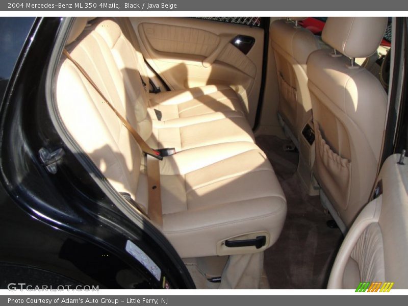 Black / Java Beige 2004 Mercedes-Benz ML 350 4Matic