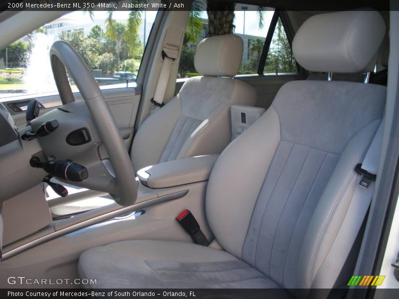 Alabaster White / Ash 2006 Mercedes-Benz ML 350 4Matic