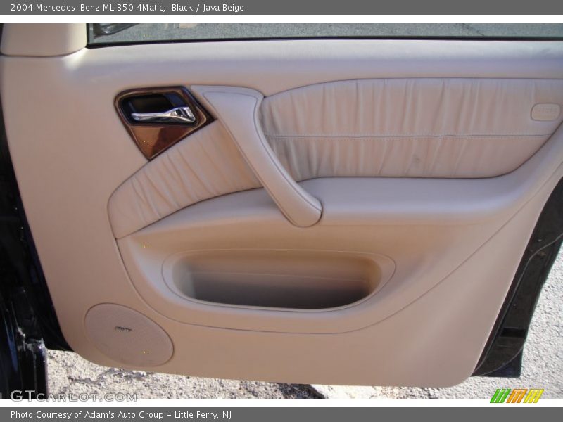 Black / Java Beige 2004 Mercedes-Benz ML 350 4Matic