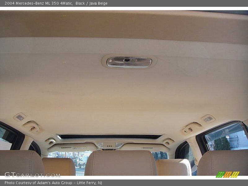 Black / Java Beige 2004 Mercedes-Benz ML 350 4Matic