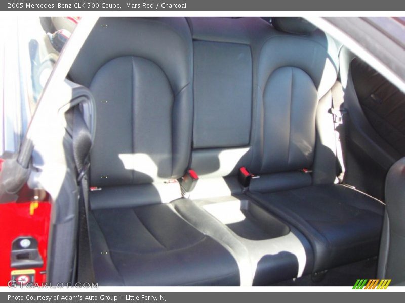 Mars Red / Charcoal 2005 Mercedes-Benz CLK 500 Coupe