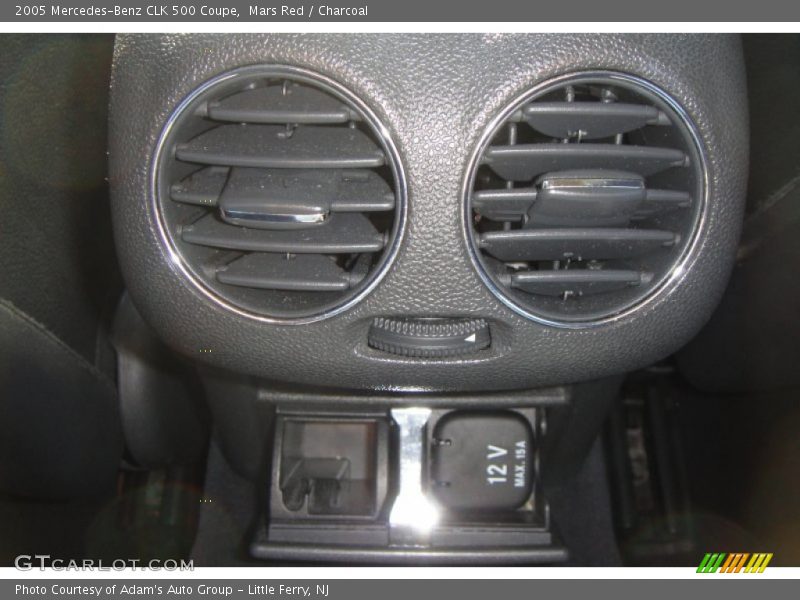 Mars Red / Charcoal 2005 Mercedes-Benz CLK 500 Coupe