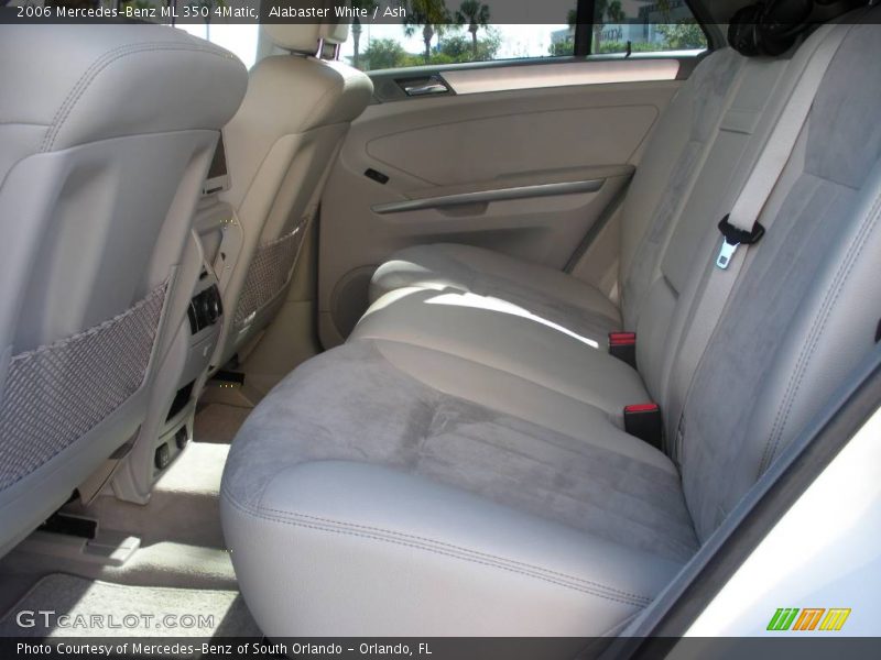 Alabaster White / Ash 2006 Mercedes-Benz ML 350 4Matic