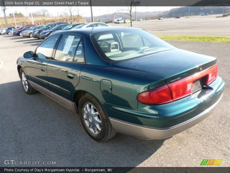 Jasper Green Pearl / Taupe 2000 Buick Regal GS