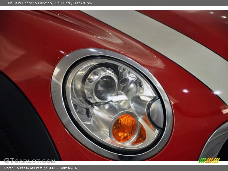 Chili Red / Black/Grey 2009 Mini Cooper S Hardtop