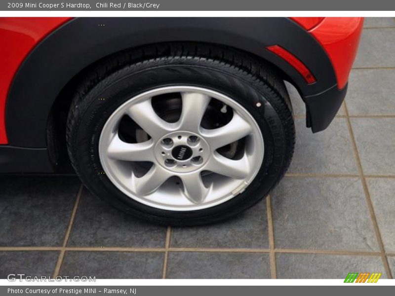 Chili Red / Black/Grey 2009 Mini Cooper S Hardtop