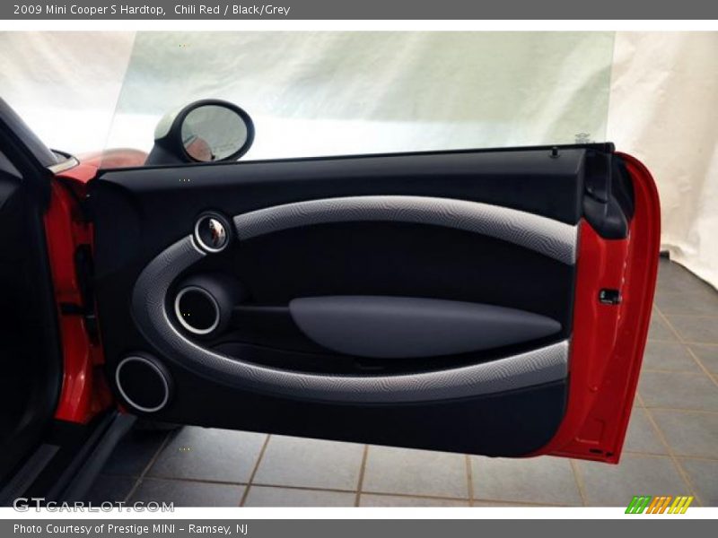 Chili Red / Black/Grey 2009 Mini Cooper S Hardtop