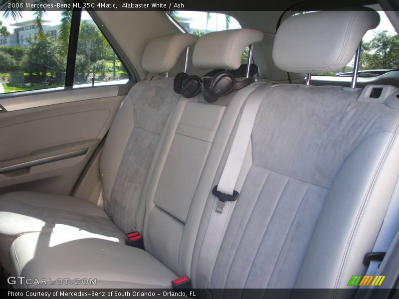 Alabaster White / Ash 2006 Mercedes-Benz ML 350 4Matic