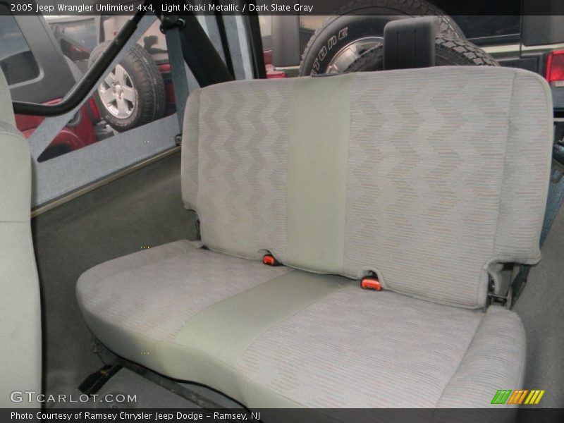 Light Khaki Metallic / Dark Slate Gray 2005 Jeep Wrangler Unlimited 4x4