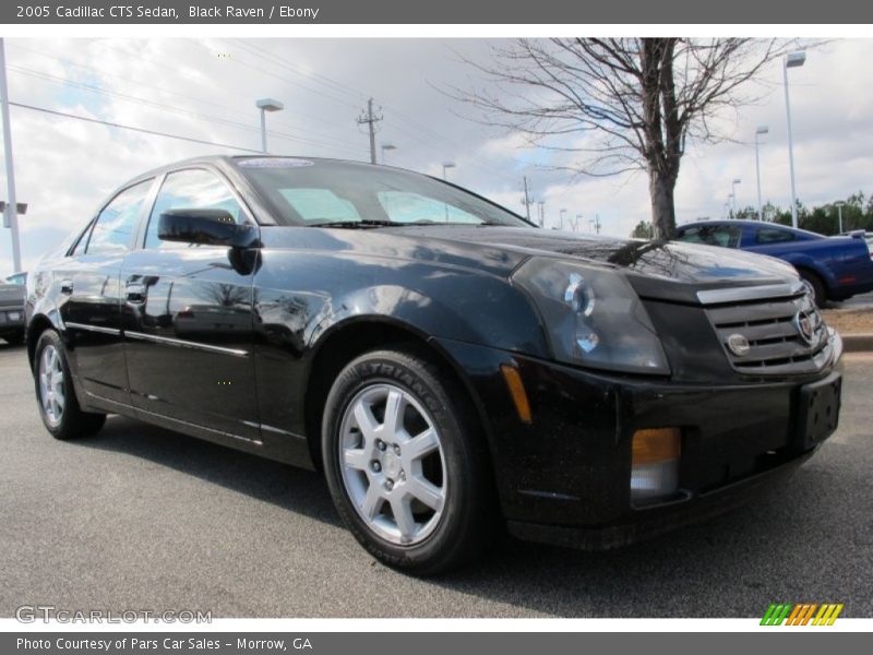 Black Raven / Ebony 2005 Cadillac CTS Sedan