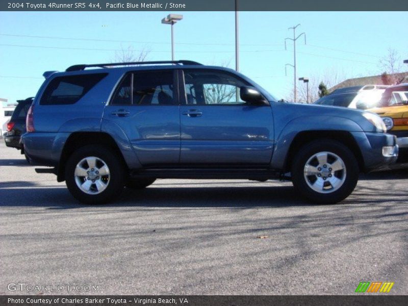 Pacific Blue Metallic / Stone 2004 Toyota 4Runner SR5 4x4