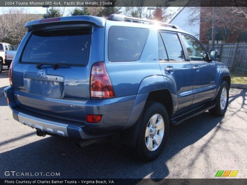 Pacific Blue Metallic / Stone 2004 Toyota 4Runner SR5 4x4