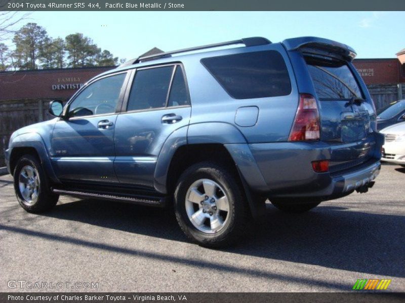 Pacific Blue Metallic / Stone 2004 Toyota 4Runner SR5 4x4