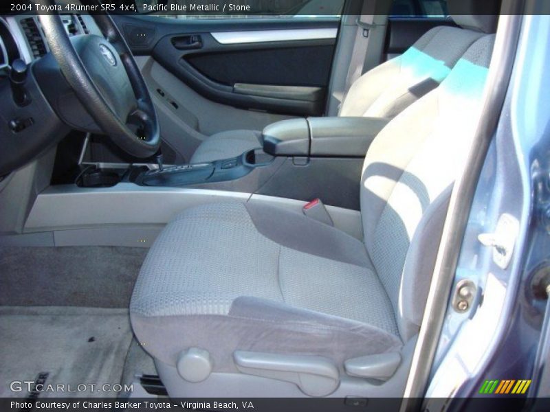 Pacific Blue Metallic / Stone 2004 Toyota 4Runner SR5 4x4