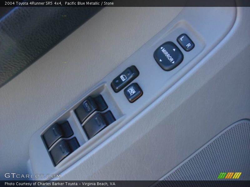 Pacific Blue Metallic / Stone 2004 Toyota 4Runner SR5 4x4