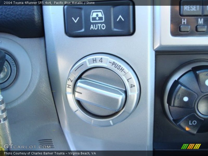 Pacific Blue Metallic / Stone 2004 Toyota 4Runner SR5 4x4