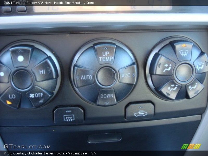 Pacific Blue Metallic / Stone 2004 Toyota 4Runner SR5 4x4