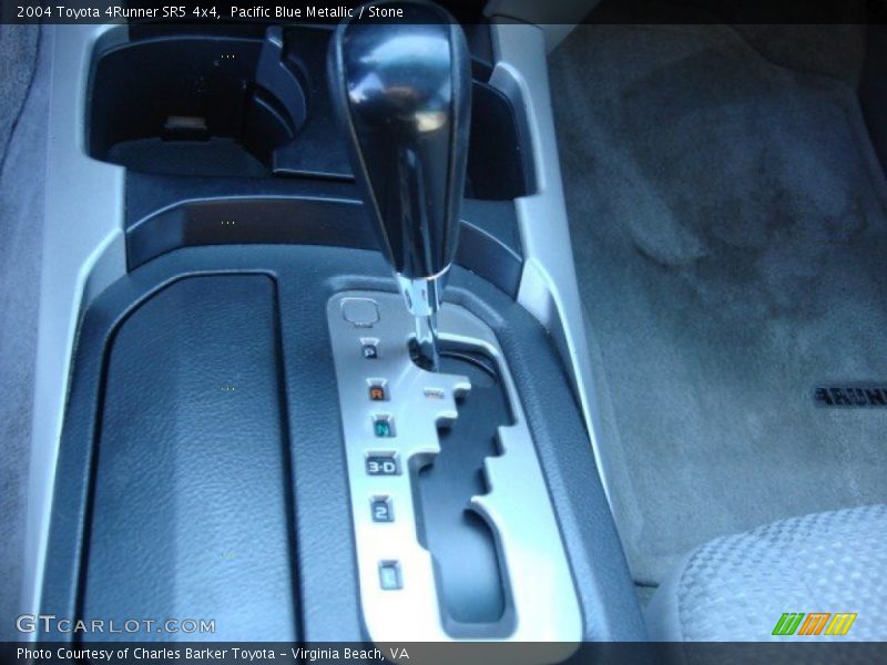 Pacific Blue Metallic / Stone 2004 Toyota 4Runner SR5 4x4