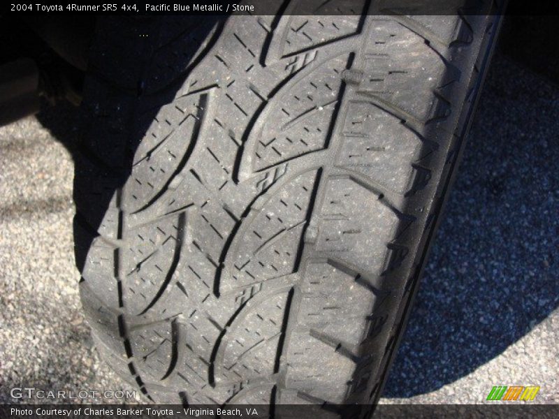 Pacific Blue Metallic / Stone 2004 Toyota 4Runner SR5 4x4
