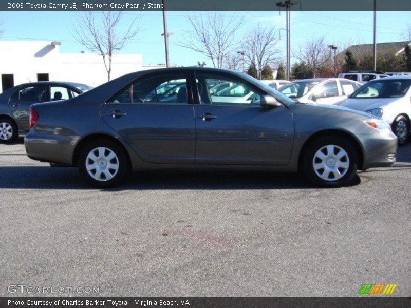 Phantom Gray Pearl / Stone 2003 Toyota Camry LE