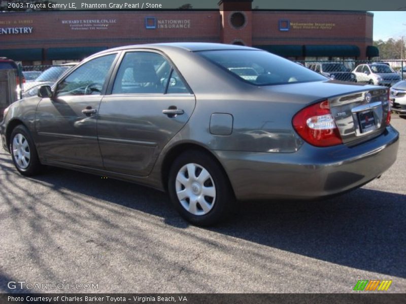 Phantom Gray Pearl / Stone 2003 Toyota Camry LE
