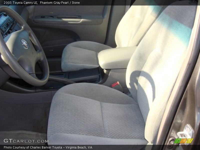 Phantom Gray Pearl / Stone 2003 Toyota Camry LE