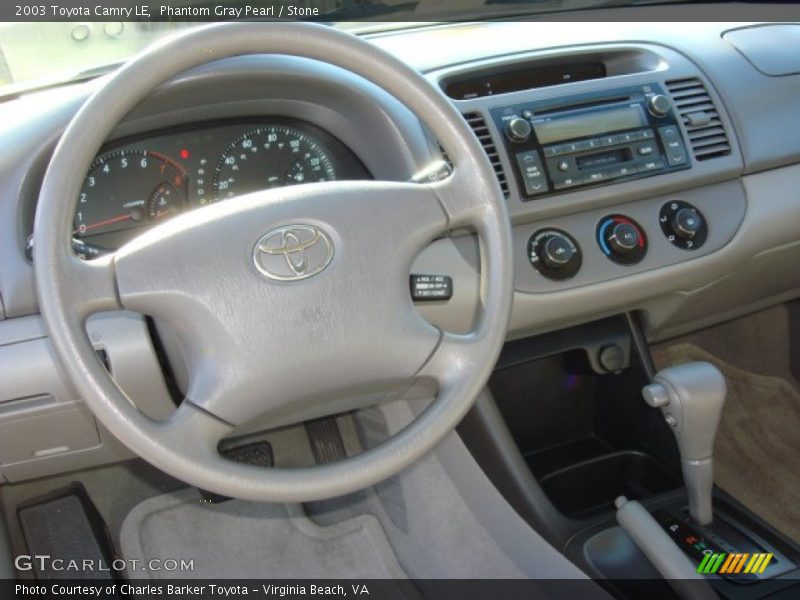 Phantom Gray Pearl / Stone 2003 Toyota Camry LE