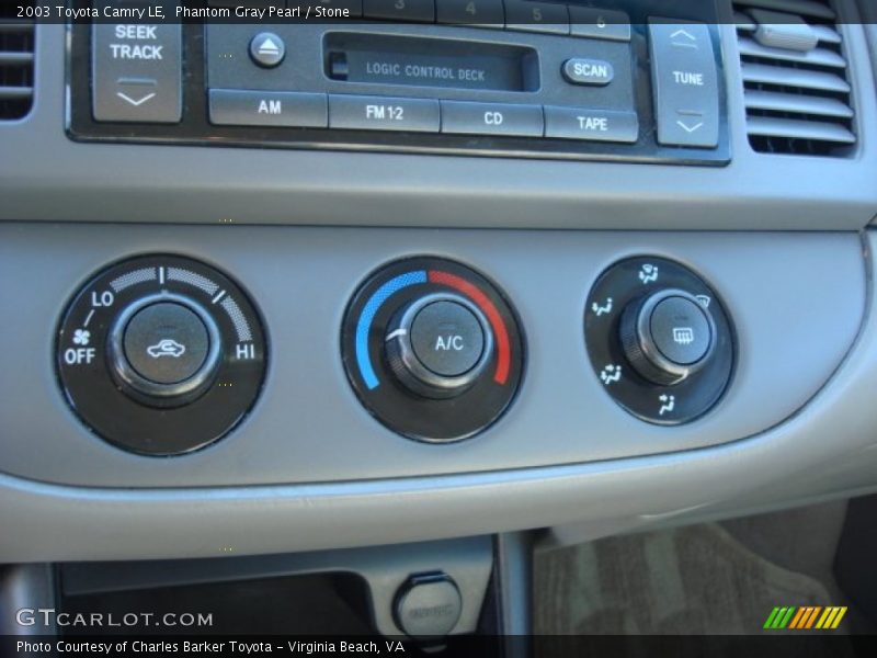 Phantom Gray Pearl / Stone 2003 Toyota Camry LE