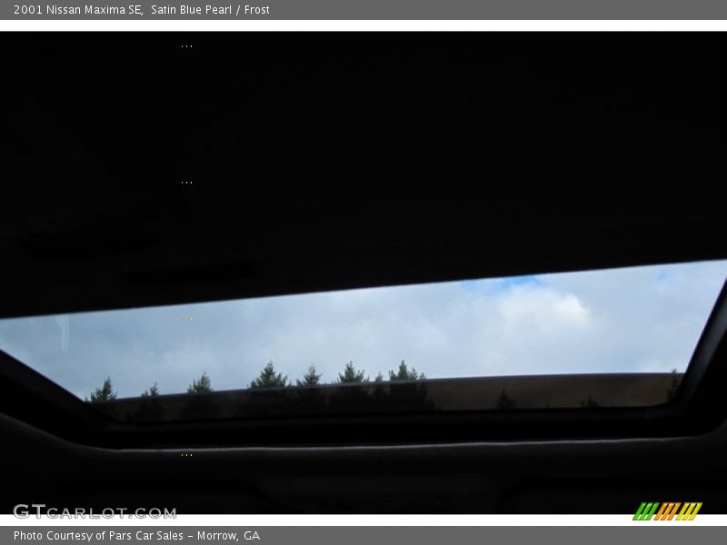 Satin Blue Pearl / Frost 2001 Nissan Maxima SE